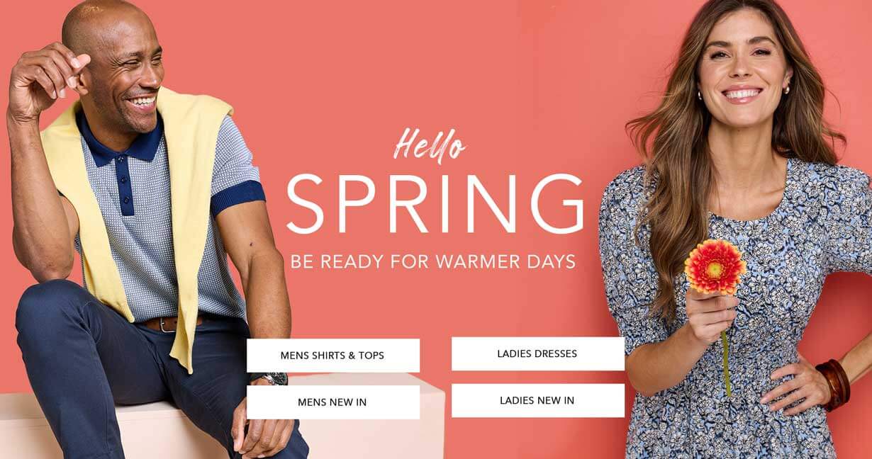 Hello Spring. Be ready for warmer days.